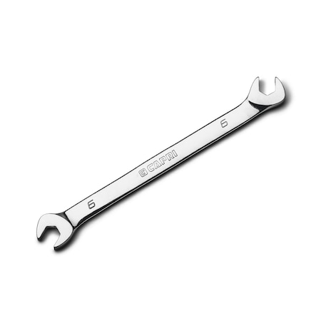 Capri Tools 6mm Angle Open End Wrench, 30Deg and 60Deg Angles, Metric CP11906